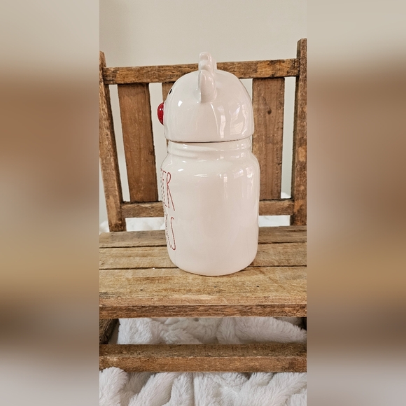 Rae Dunn "Reindeer Snacks" Baby Canister - Picture 4 of 5